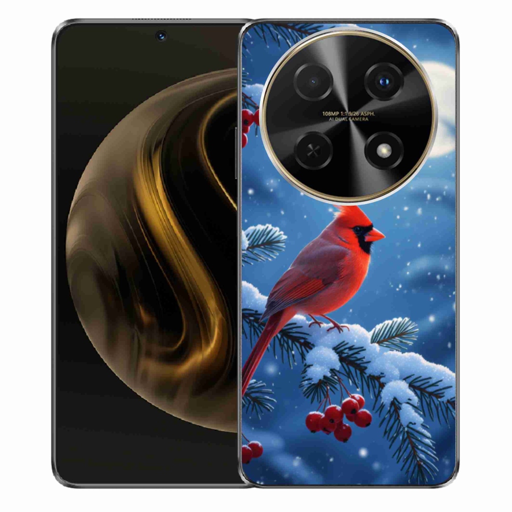 Gelový kryt mmCase na Huawei Nova 12i - kardinál červený