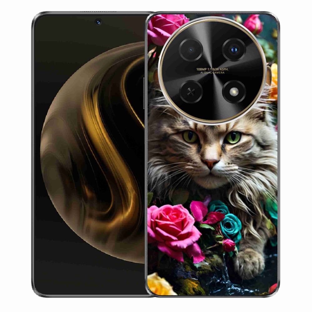 Gelový kryt mmCase na Huawei Nova 12i - kočíčí pohled 2