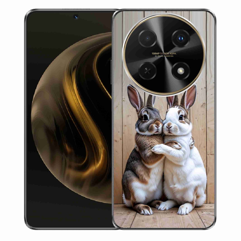 Gelový kryt mmCase na Huawei Nova 12i - králičí pár