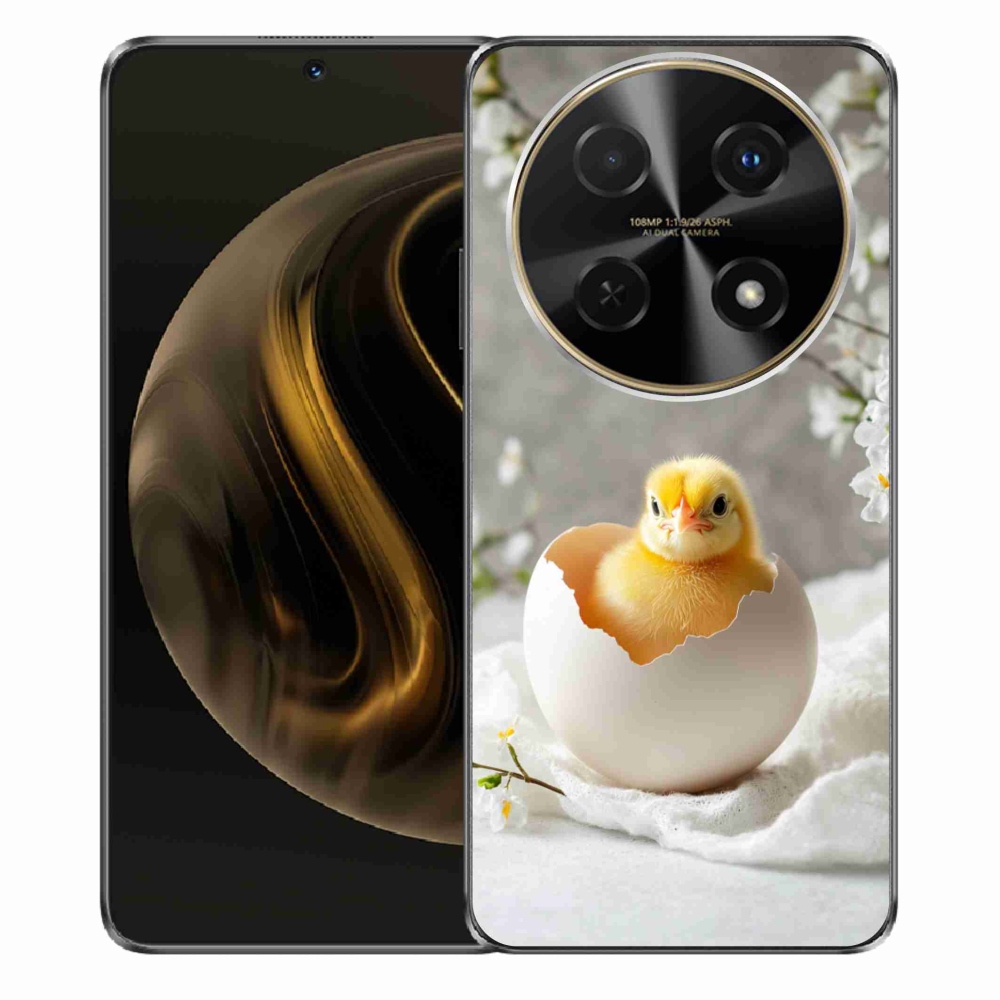 Gelový kryt mmCase na Huawei Nova 12i - kuřátko