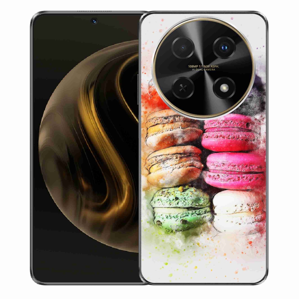Gelový kryt mmCase na Huawei Nova 12i - makrónky
