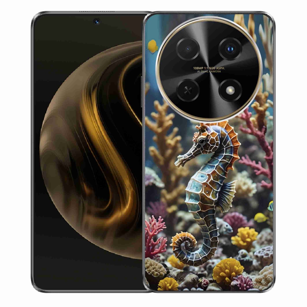 Gelový kryt mmCase na Huawei Nova 12i - mořský koník 2
