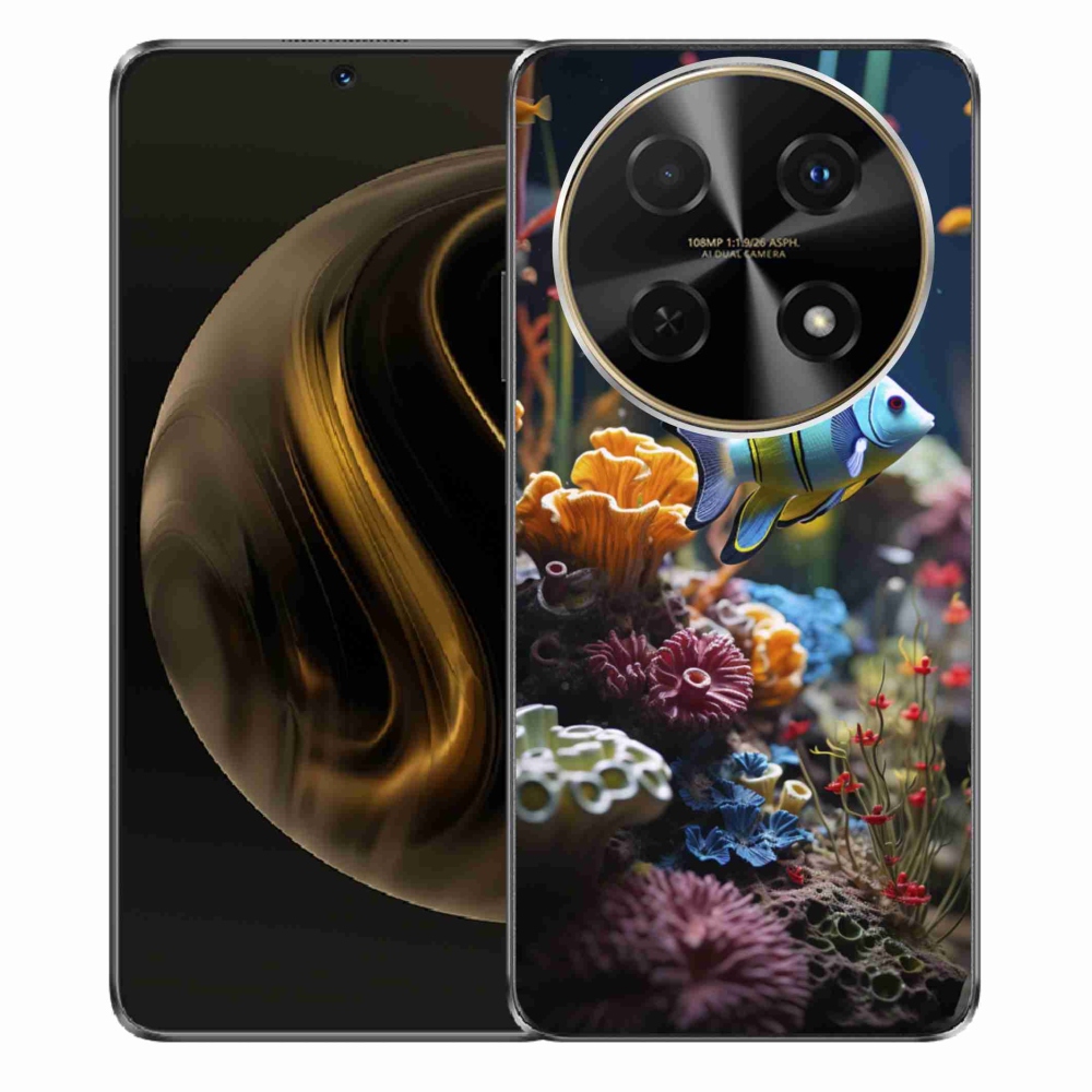 Gelový kryt mmCase na Huawei Nova 12i - mořský svět 5