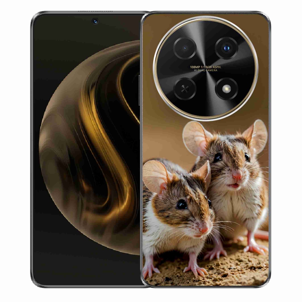 Gelový kryt mmCase na Huawei Nova 12i - myší duo