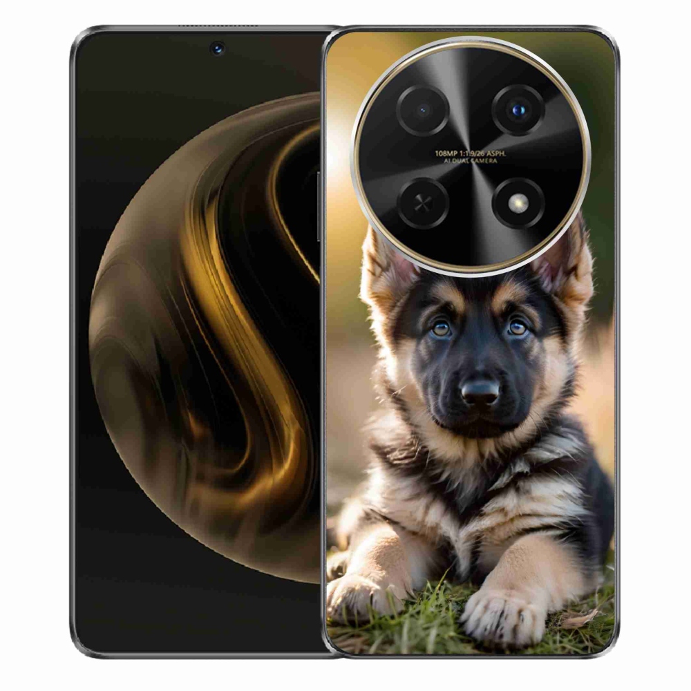 Gelový kryt mmCase na Huawei Nova 12i - německý ovčák v přírodě