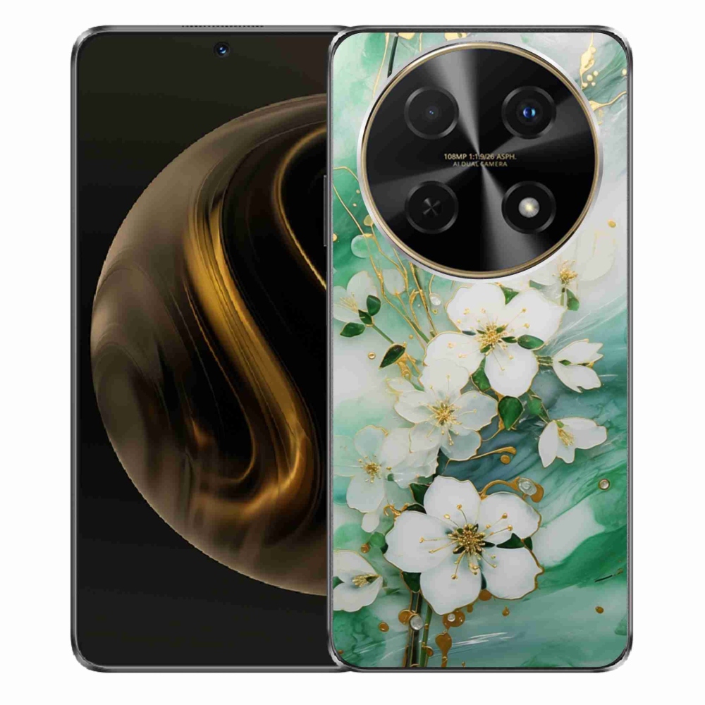 Gelový kryt mmCase na Huawei Nova 12i - něžné květy