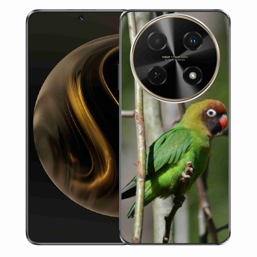 Gelový kryt mmCase na Huawei Nova 12i - papoušek agapornis