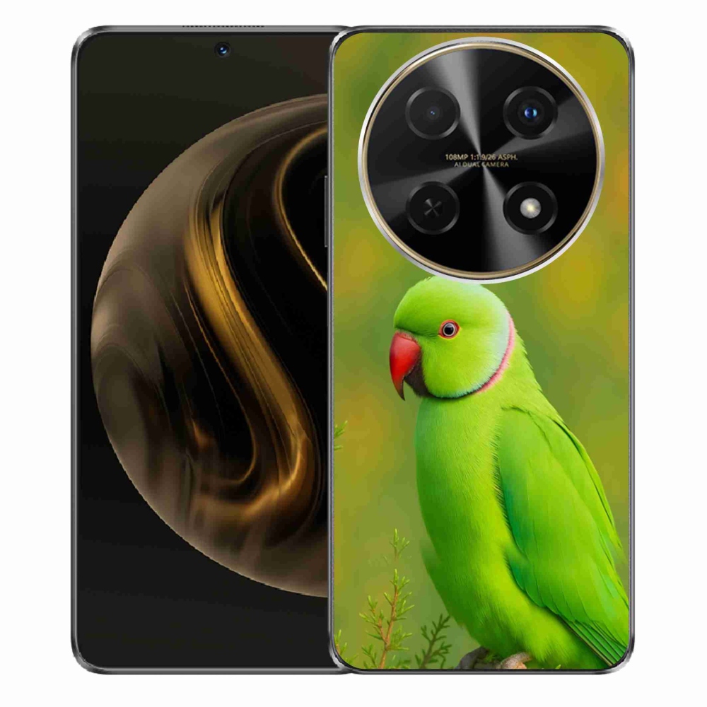 Gelový kryt mmCase na Huawei Nova 12i - papoušek alexandr 2