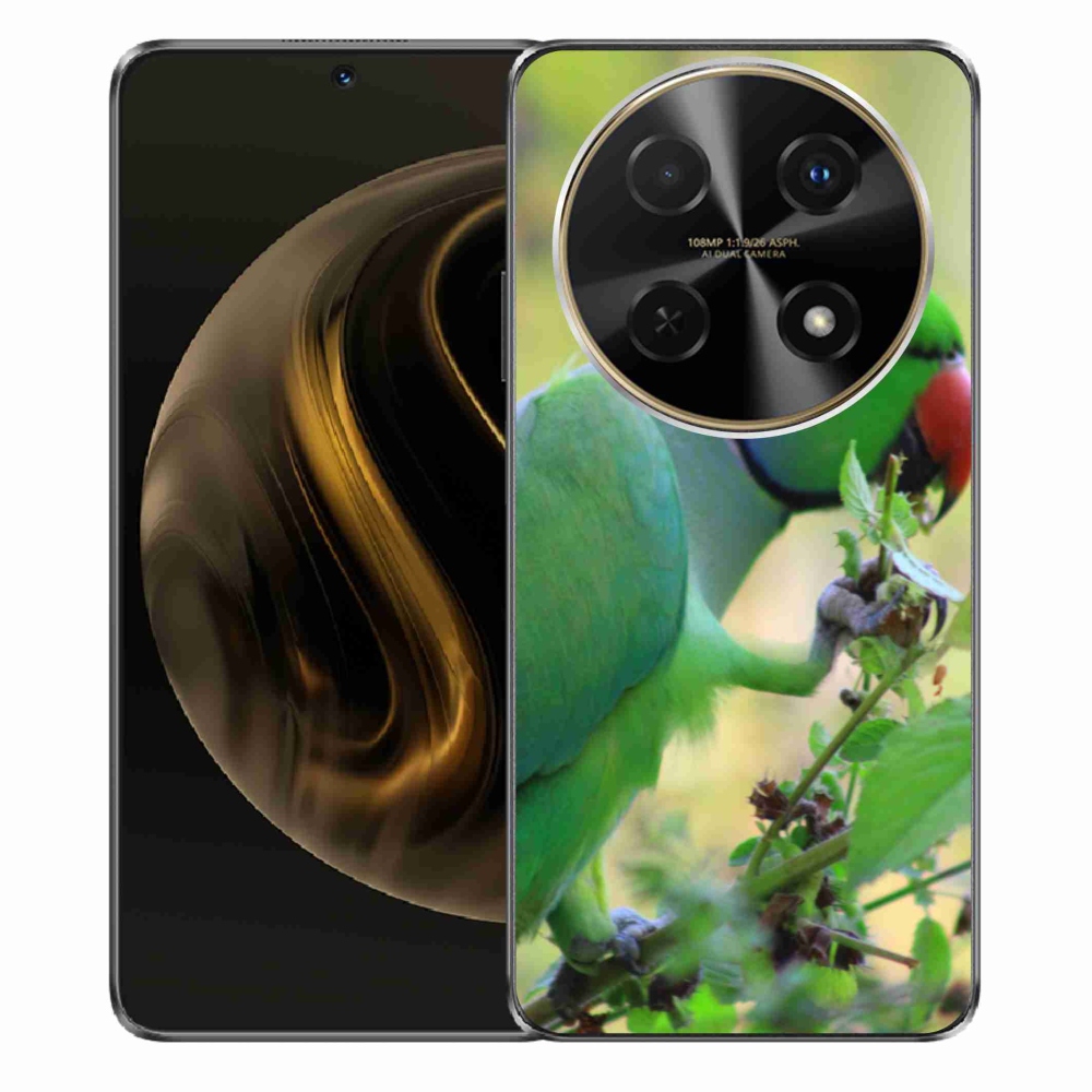 Gelový kryt mmCase na Huawei Nova 12i - papoušek alexandr