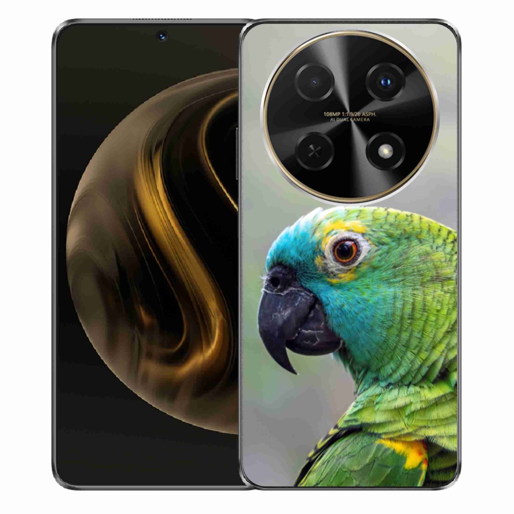 Gelový kryt mmCase na Huawei Nova 12i - papoušek amazoňan