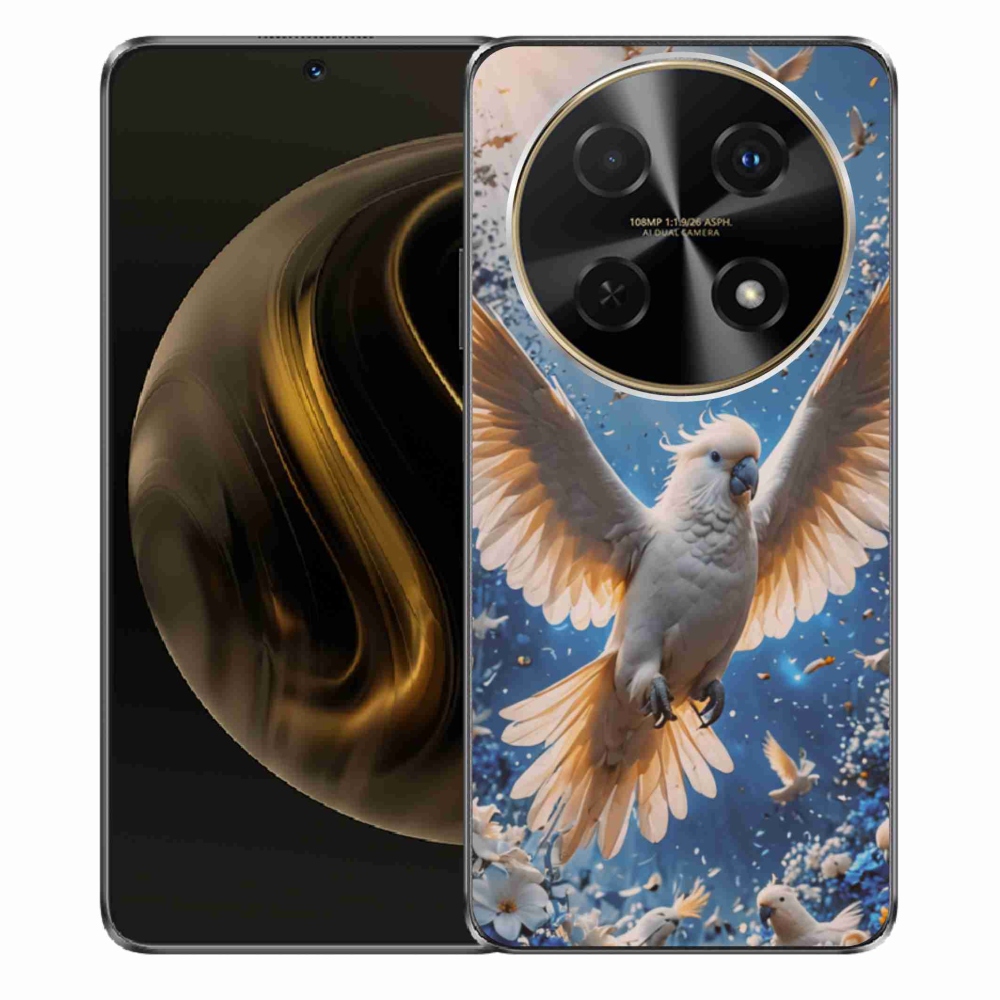 Gelový kryt mmCase na Huawei Nova 12i - papoušek kakadu