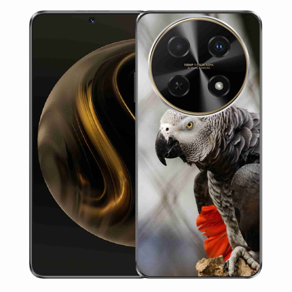 Gelový kryt mmCase na Huawei Nova 12i - papoušek žako 3