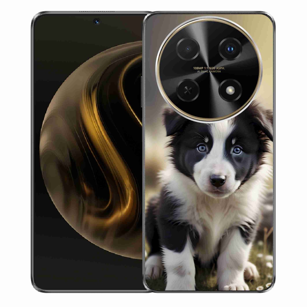 Gelový kryt mmCase na Huawei Nova 12i - roztomilá border kolie