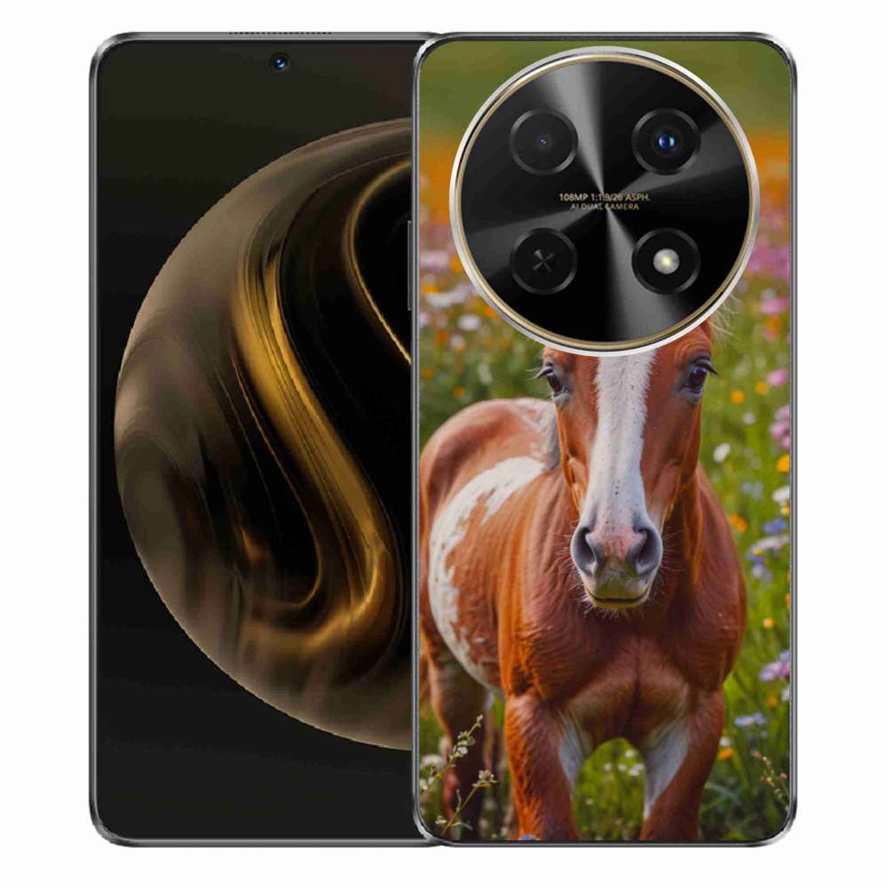 Gelový kryt mmCase na Huawei Nova 12i - roztomilé hříbě