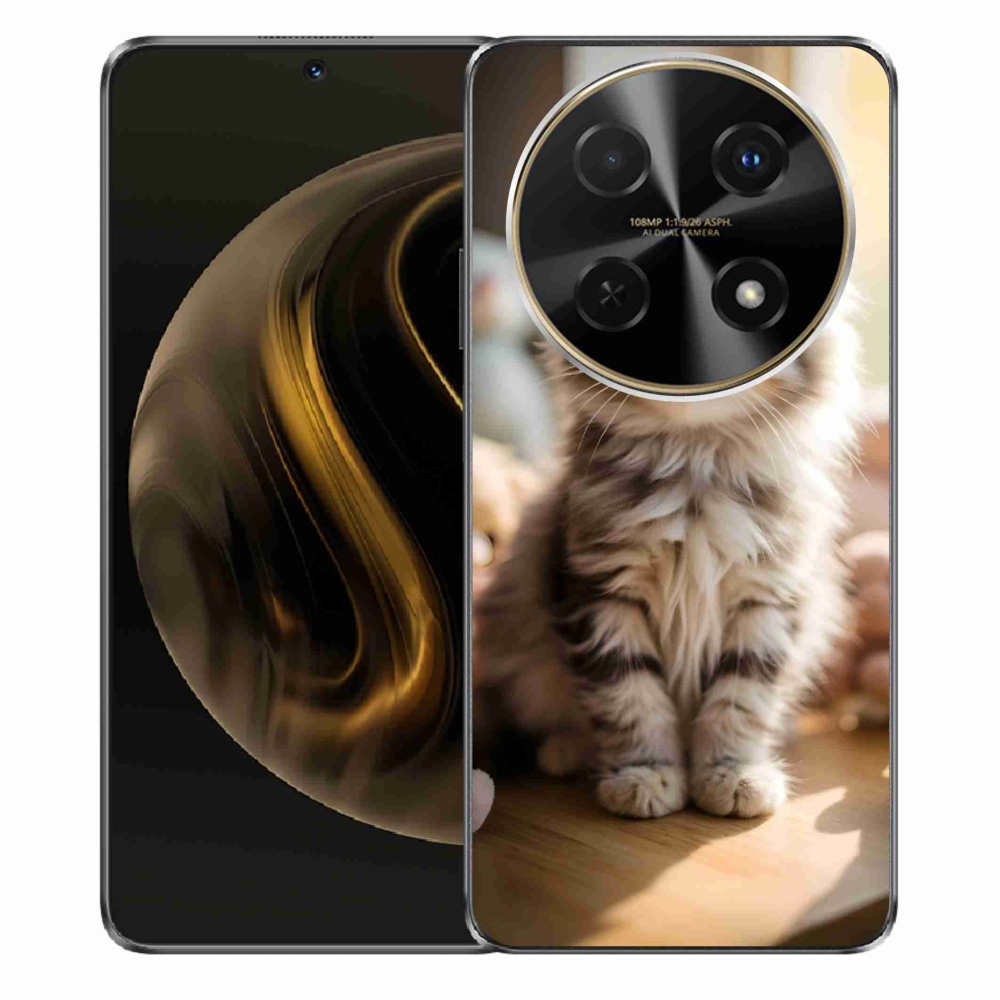 Gelový kryt mmCase na Huawei Nova 12i - roztomilé kotě 10