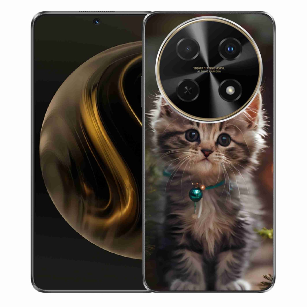 Gelový kryt mmCase na Huawei Nova 12i - roztomilé kotě 11