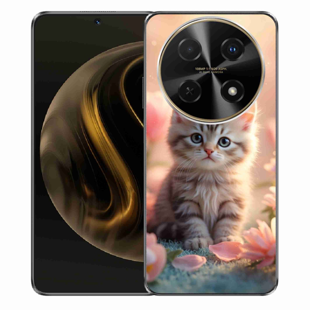 Gelový kryt mmCase na Huawei Nova 12i - roztomilé kotě 8