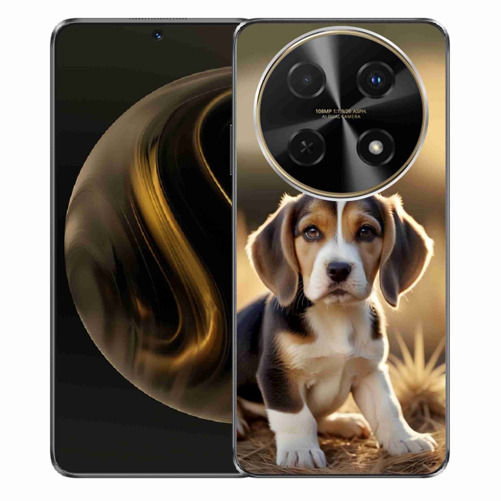 Gelový kryt mmCase na Huawei Nova 12i - roztomilý bígl