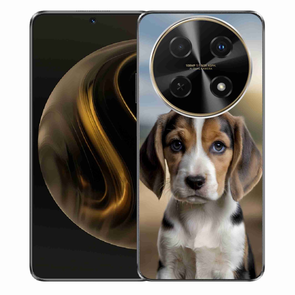 Gelový kryt mmCase na Huawei Nova 12i - roztomilý bígl