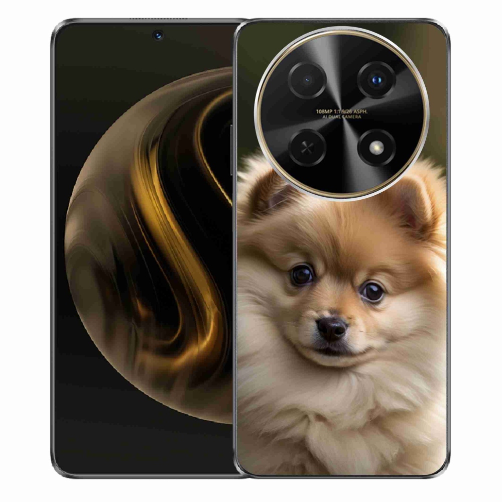 Gelový kryt mmCase na Huawei Nova 12i - roztomilý pomeranian 2