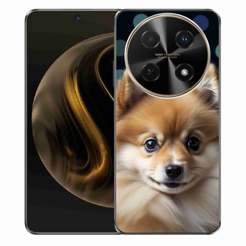 Gelový kryt mmCase na Huawei Nova 12i - roztomilý pomeranian