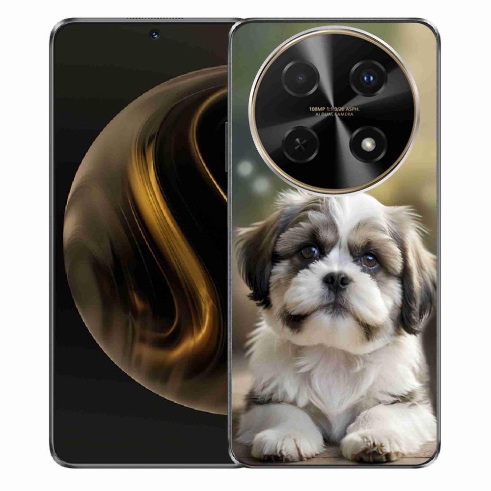 Gelový kryt mmCase na Huawei Nova 12i - roztomilý shih-tzu