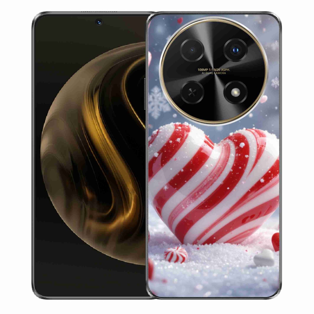 Gelový kryt mmCase na Huawei Nova 12i - sladké srdce