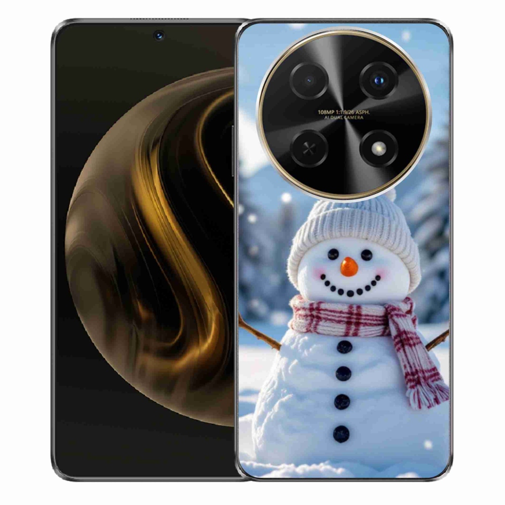 Gelový kryt mmCase na Huawei Nova 12i - sněhulák 3