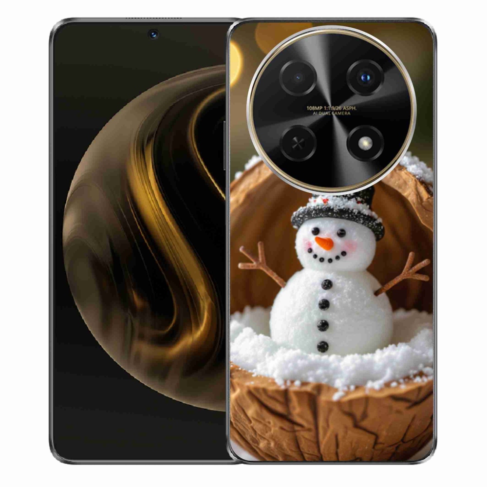 Gelový kryt mmCase na Huawei Nova 12i - sněhulák 4