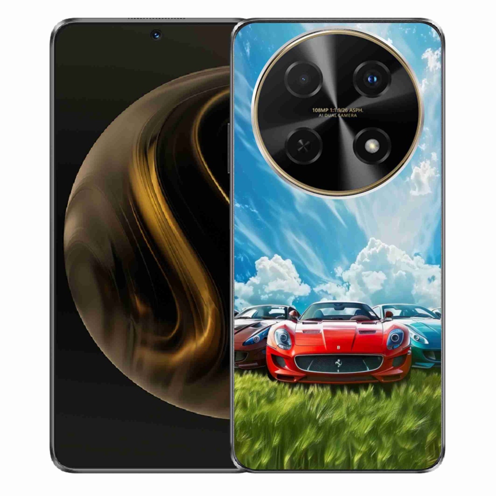 Gelový kryt mmCase na Huawei Nova 12i - sportovní vozy