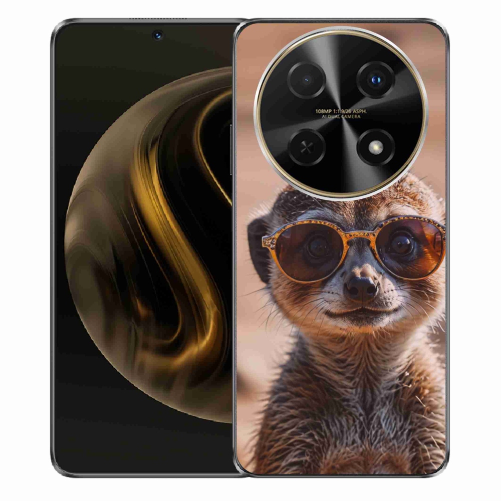 Gelový kryt mmCase na Huawei Nova 12i - stylová surikata