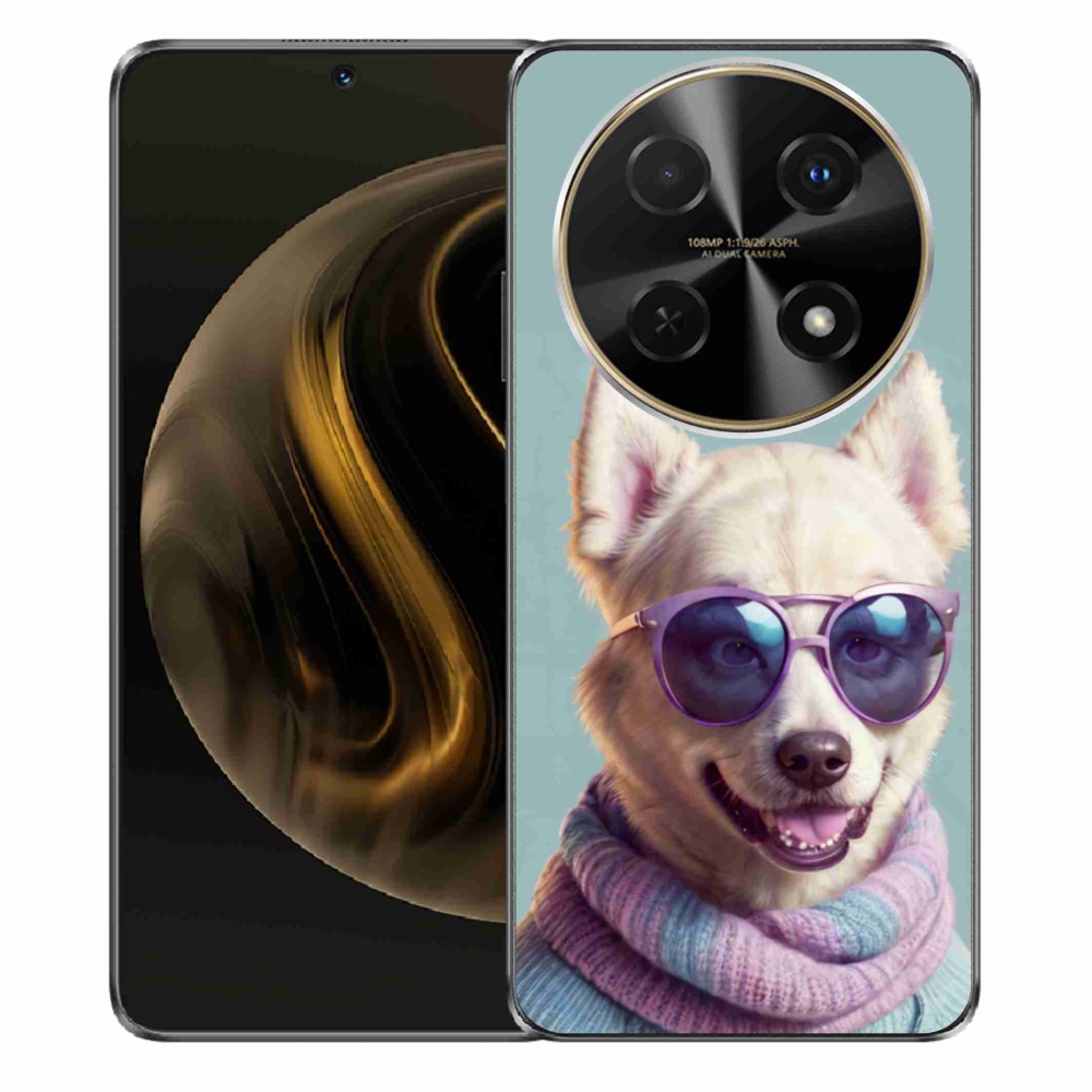 Gelový kryt mmCase na Huawei Nova 12i - stylový německý špic