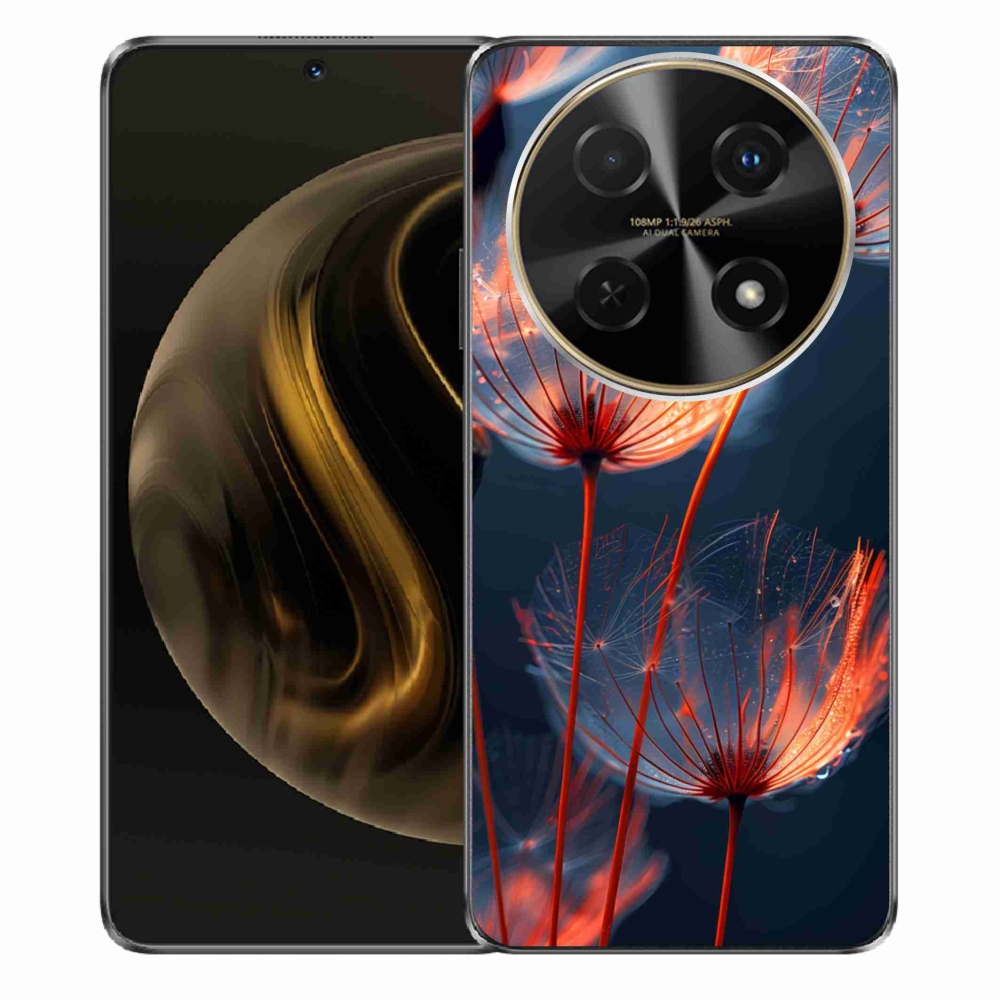 Gelový kryt mmCase na Huawei Nova 12i - světélkující chmýří
