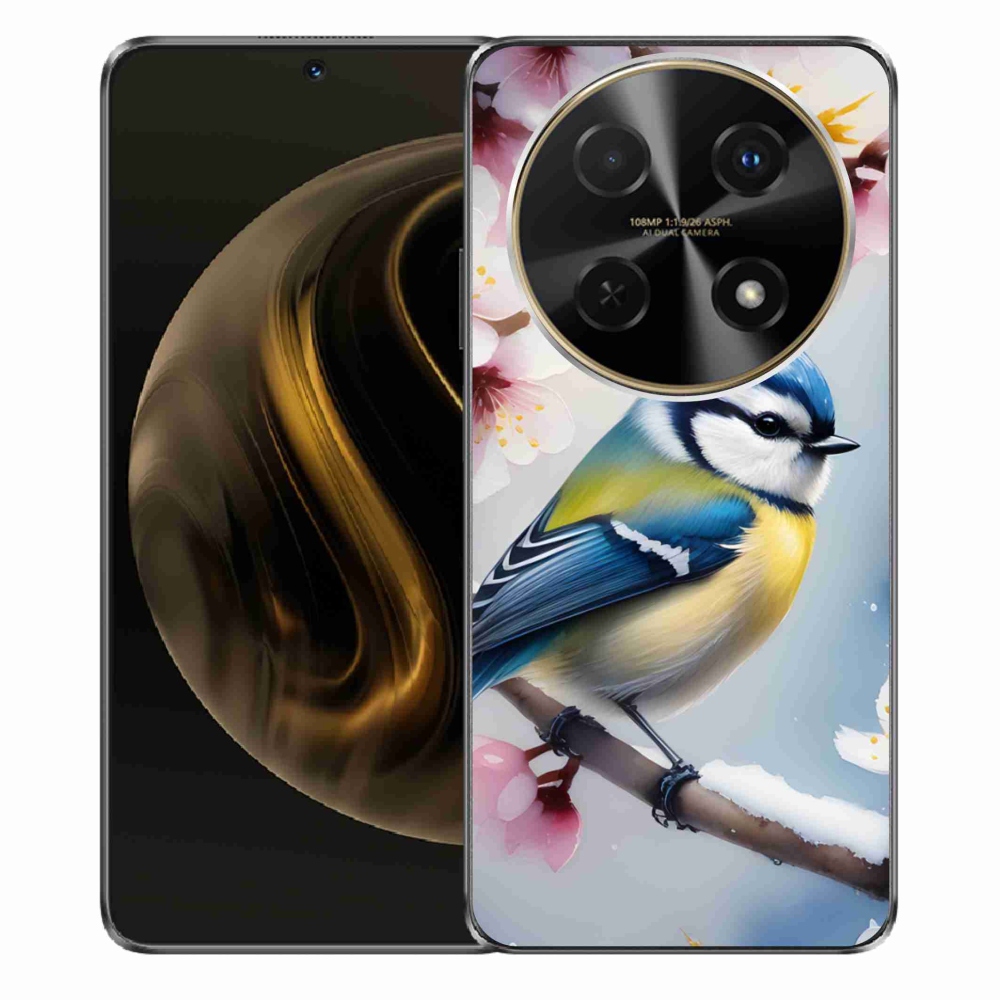 Gelový kryt mmCase na Huawei Nova 12i - sýkorka
