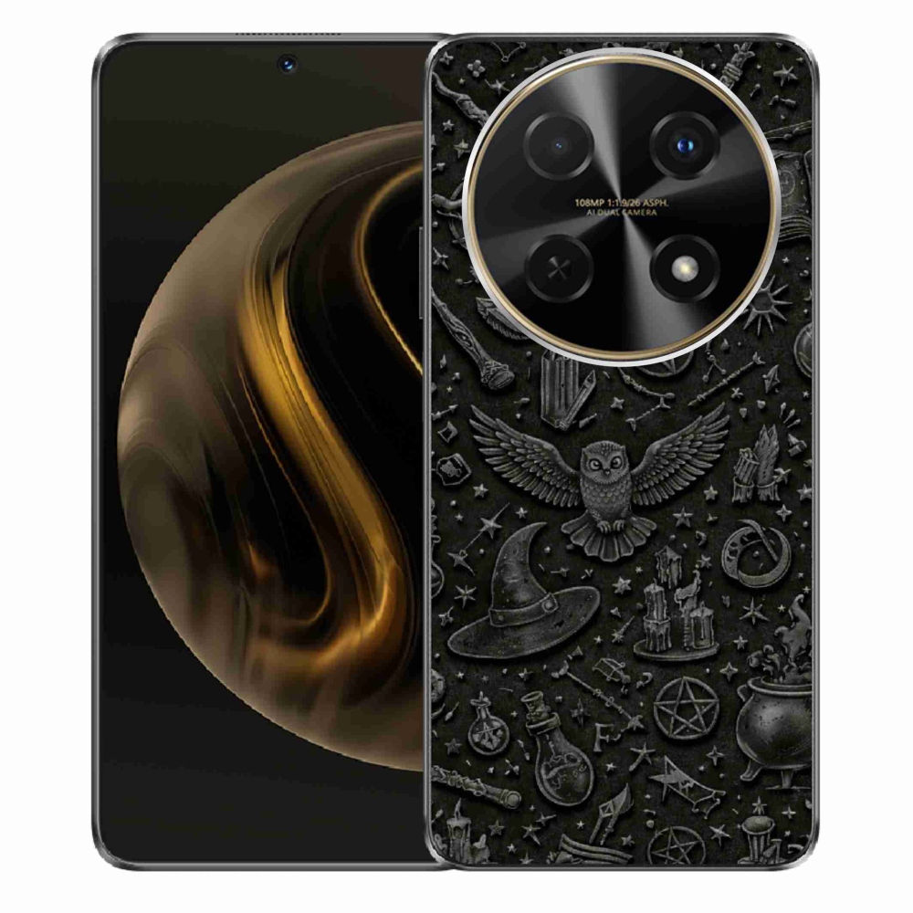 Gelový kryt mmCase na Huawei Nova 12i - tmavý magický svět