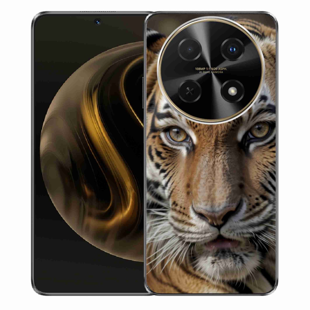 Gelový kryt mmCase na Huawei Nova 12i - tygří pohled
