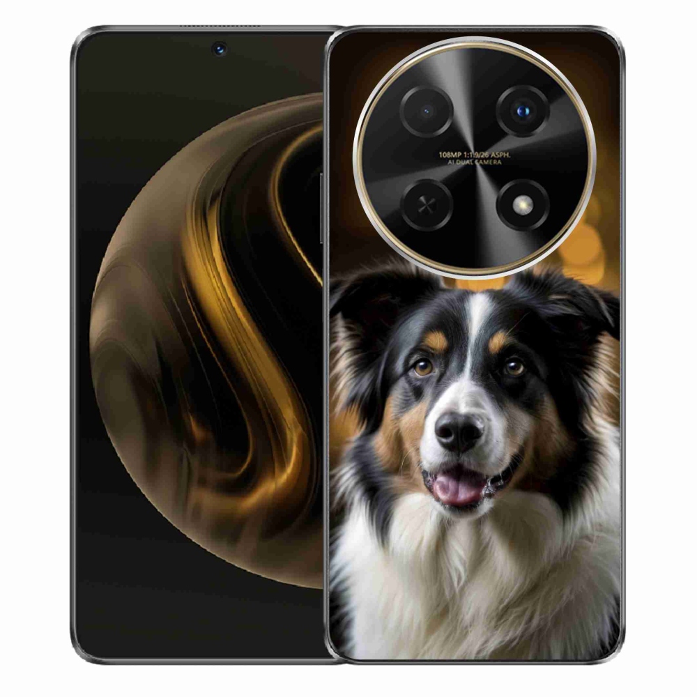 Gelový kryt mmCase na Huawei Nova 12i - usměvavý australský ovčák