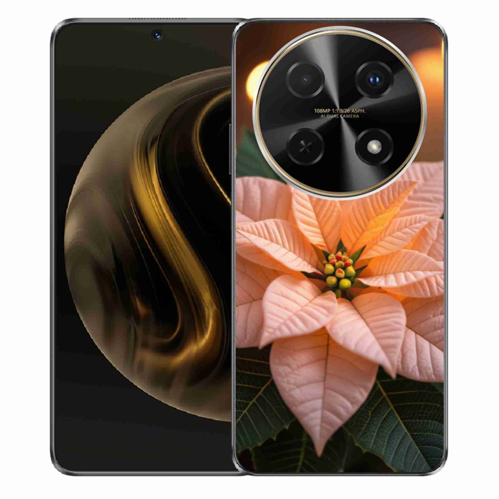 Gelový kryt mmCase na Huawei Nova 12i - vánoční hvězda