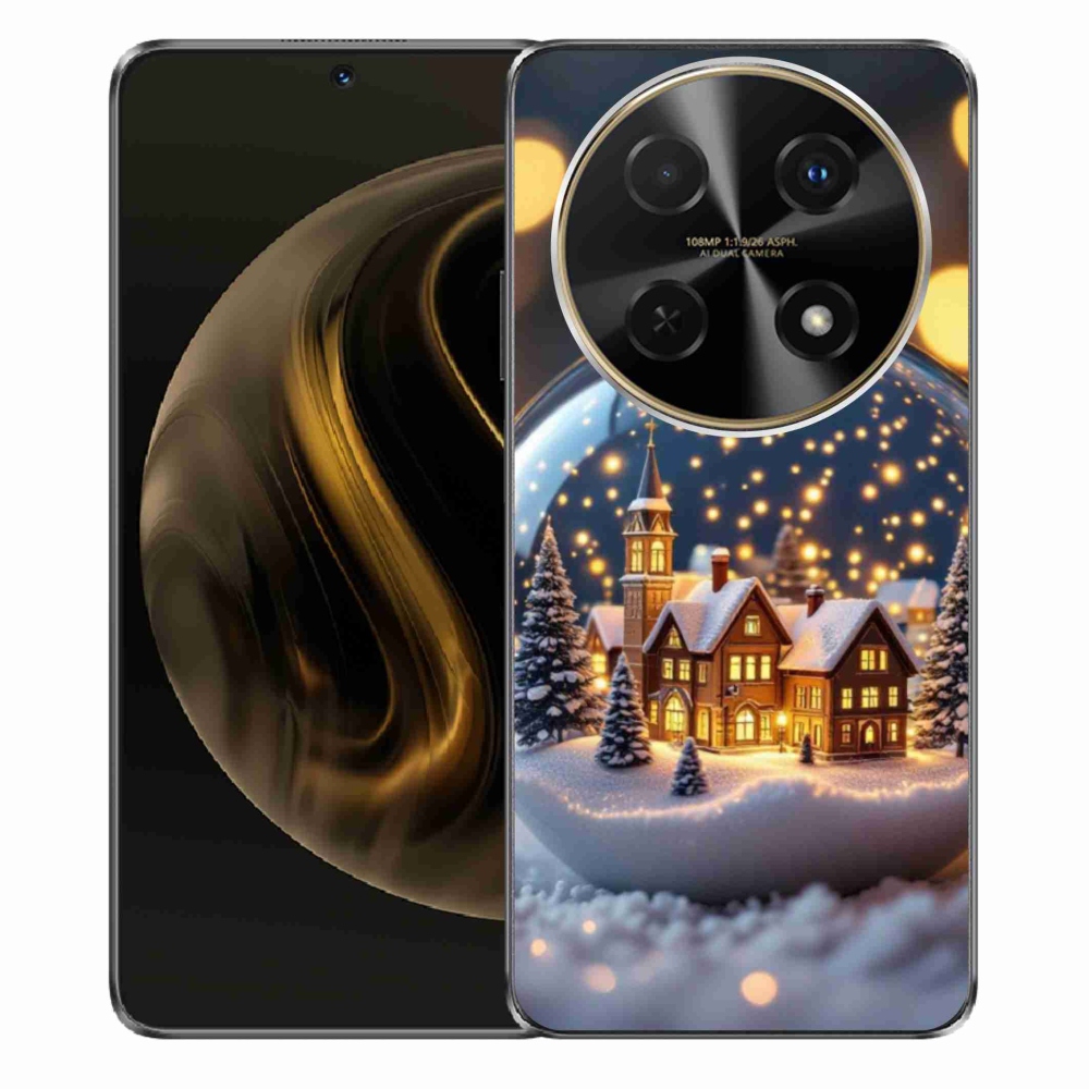 Gelový kryt mmCase na Huawei Nova 12i - vánoční koule 4