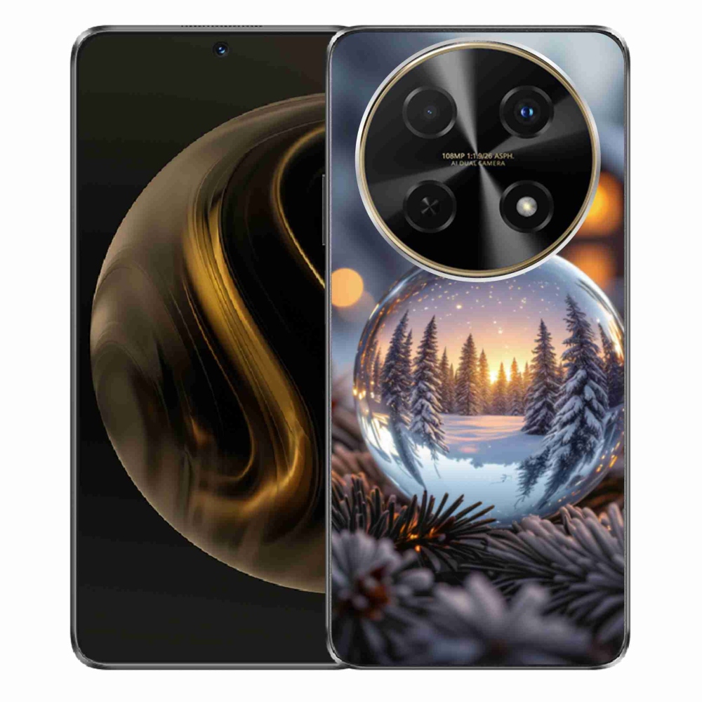 Gelový kryt mmCase na Huawei Nova 12i - vánoční ozdoba