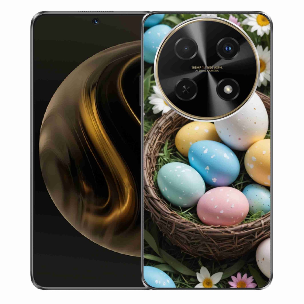 Gelový kryt mmCase na Huawei Nova 12i - velikonoční vajíčka 2