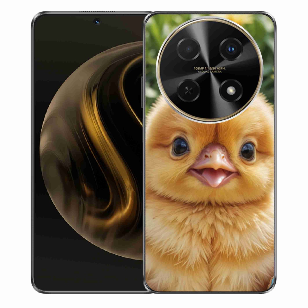 Gelový kryt mmCase na Huawei Nova 12i - veselé kuřátko