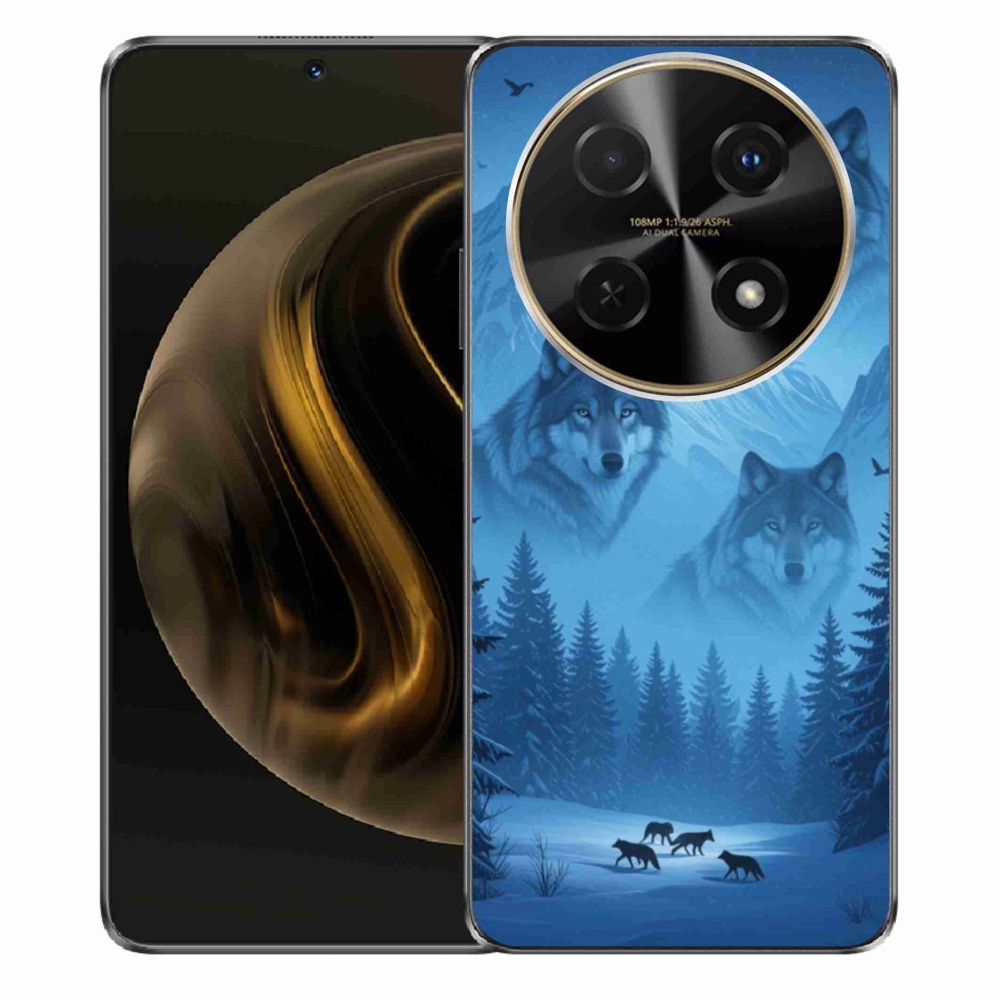 Gelový kryt mmCase na Huawei Nova 12i - vlčí smečka