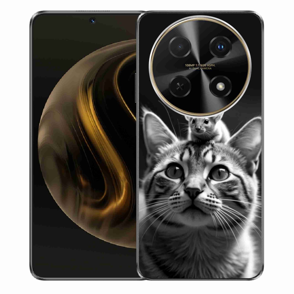 Gelový kryt mmCase na Huawei Nova 12i - zvířecí přátelství 2
