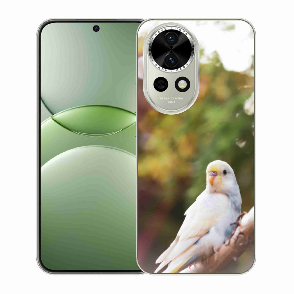 Gelový kryt mmCase na Huawei Nova 13 5G - andulka bílá