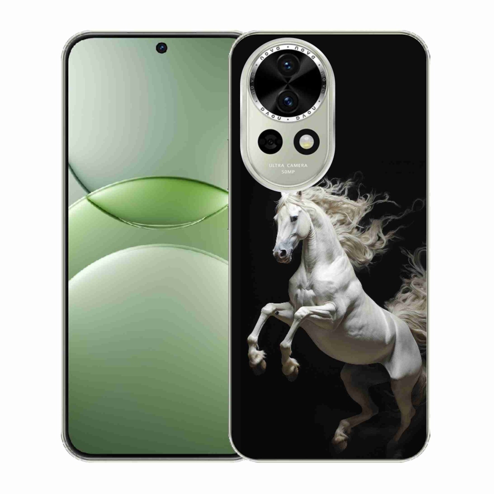 Gelový kryt mmCase na Huawei Nova 13 5G - bílý kůň 4