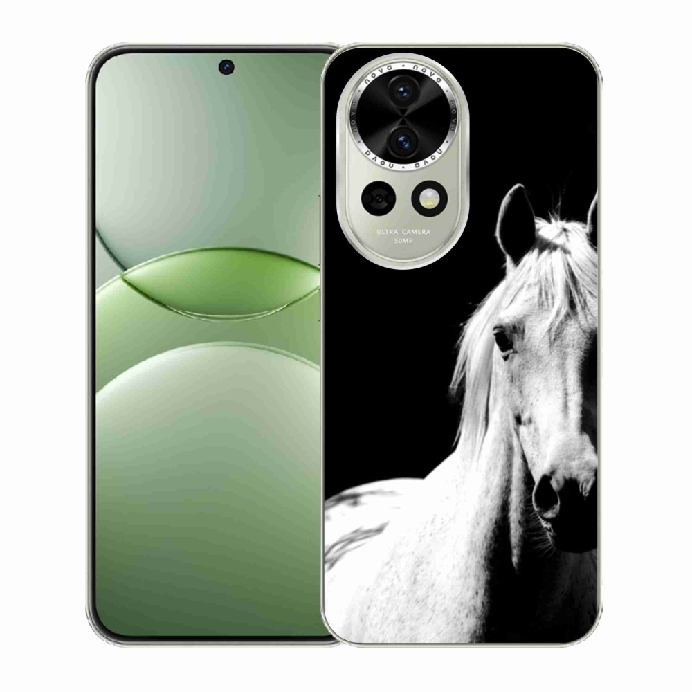Gelový kryt mmCase na Huawei Nova 13 5G - bílý kůň 5