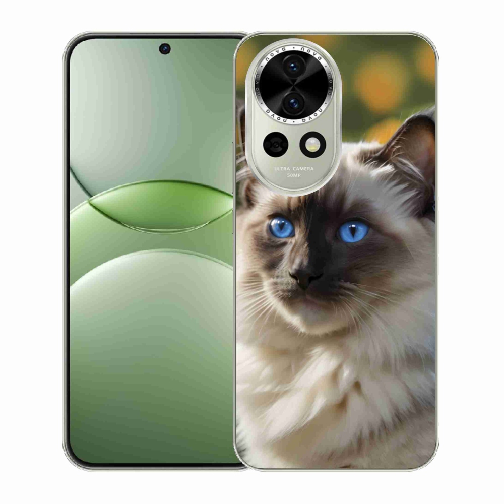 Gelový kryt mmCase na Huawei Nova 13 5G - bílý ragdoll