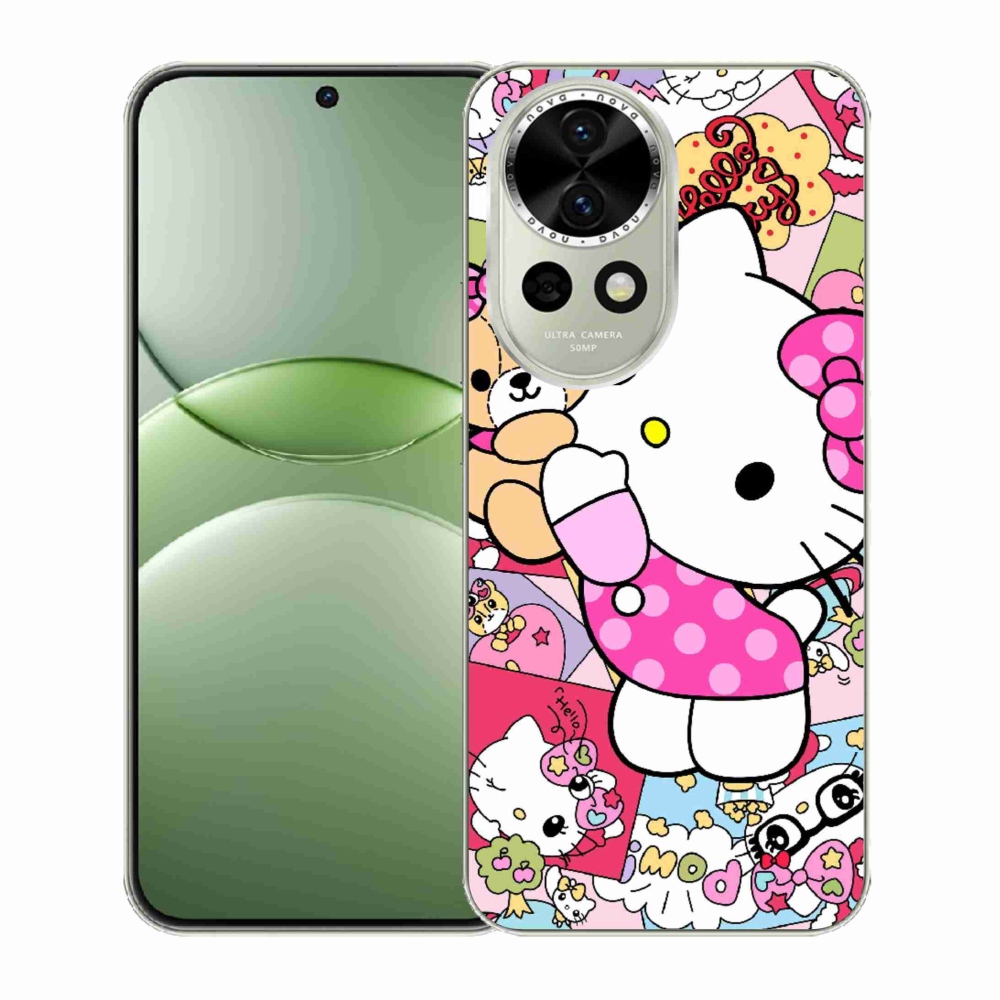 Gelový kryt mmCase na Huawei Nova 13 5G - cute kitty