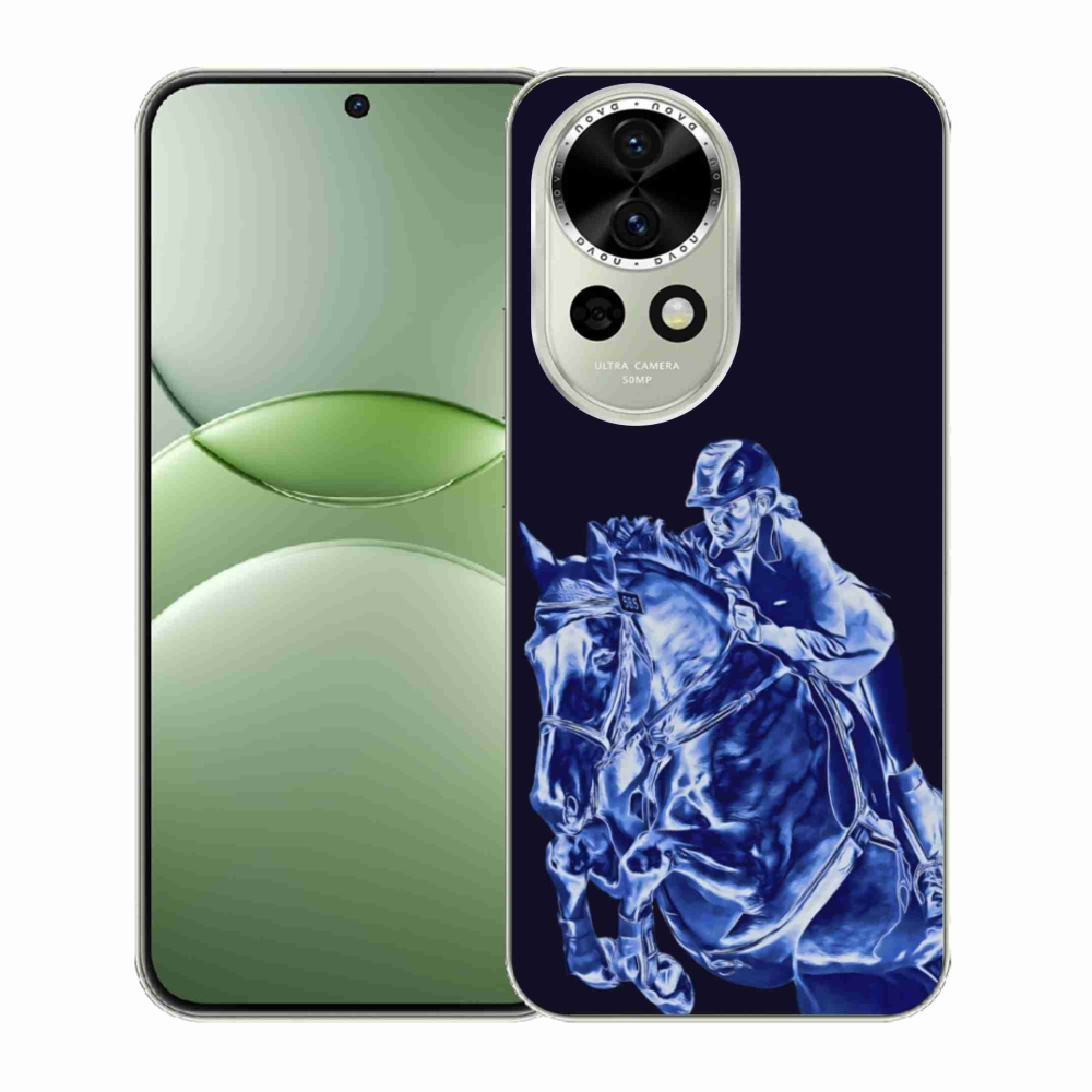 Gelový kryt mmCase na Huawei Nova 13 5G - dostihový kůň
